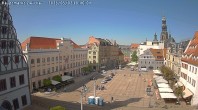 Archiv Foto Webcam Zwickau in Sachsen - Hauptmarkt 09:00