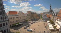 Archiv Foto Webcam Zwickau in Sachsen - Hauptmarkt 11:00