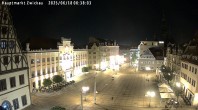 Archiv Foto Webcam Zwickau in Sachsen - Hauptmarkt 00:00