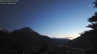 Archiv Foto Webcam Termen - Rhonetal 21:00