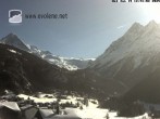 Archiv Foto Webcam Dent Blanche - Evoléne 11:00