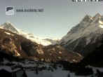 Archiv Foto Webcam Dent Blanche - Evoléne 13:00