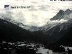 Archiv Foto Webcam Dent Blanche - Evoléne 09:00