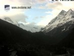 Archiv Foto Webcam Dent Blanche - Evoléne 06:00