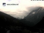Archiv Foto Webcam Dent Blanche - Evoléne 19:00
