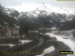 Archived image Webcam Furka Bergstrecke steam locomotive - Gletsch 11:00