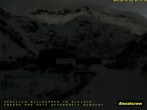 Archived image Webcam Furka Bergstrecke steam locomotive - Gletsch 06:00