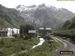 Archiv Foto Webcam Gletsch Furka Bergstrecke 09:00