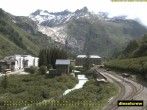 Archiv Foto Webcam Gletsch Furka Bergstrecke 09:00