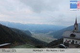 Archiv Foto Webcam Blick von Mühlbach auf Gais (Tauferer Ahrntal, South Tyrol) 05:00