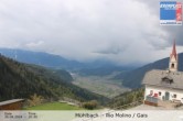 Archiv Foto Webcam Blick von Mühlbach auf Gais (Tauferer Ahrntal, South Tyrol) 09:00