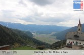 Archiv Foto Webcam Blick von Mühlbach auf Gais (Tauferer Ahrntal, South Tyrol) 13:00