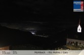 Archiv Foto Webcam Blick von Mühlbach auf Gais (Tauferer Ahrntal, South Tyrol) 03:00