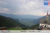 Archived image Webcam View from Rio Molino towards Gais (Tauferer Ahrntal, South Tyrol) 07:00