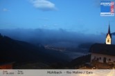 Archived image Webcam View from Rio Molino towards Gais (Tauferer Ahrntal, South Tyrol) 03:00
