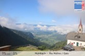 Archived image Webcam View from Rio Molino towards Gais (Tauferer Ahrntal, South Tyrol) 07:00