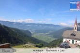 Archived image Webcam View from Rio Molino towards Gais (Tauferer Ahrntal, South Tyrol) 09:00