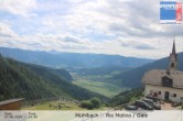Archived image Webcam View from Rio Molino towards Gais (Tauferer Ahrntal, South Tyrol) 13:00