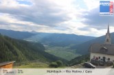 Archiv Foto Webcam Blick von Mühlbach auf Gais (Tauferer Ahrntal, South Tyrol) 17:00