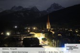 Archived image Webcam Look towards Welsberg (Gsieser Valley, South Tyrol) 01:00