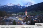 Archived image Webcam Look towards Welsberg (Gsieser Valley, South Tyrol) 19:00