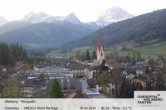 Archived image Webcam Look towards Welsberg (Gsieser Valley, South Tyrol) 05:00