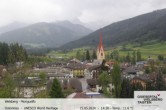 Archived image Webcam Look towards Welsberg (Gsieser Valley, South Tyrol) 13:00
