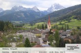 Archiv Foto Webcam Blick auf Welsberg (Gsieser Tal, Südtirol) 13:00