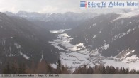 Archived image Webcam View towards village St. Magdalen in Valley Gsieser, South Tyrol 04:00