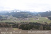 Archived image Webcam Olang, South Tyrol – Hotel Hubertus 09:00