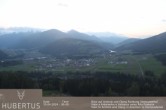 Archived image Webcam Olang, South Tyrol – Hotel Hubertus 05:00