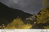 Archived image Webcam View towards castle Taufers in South Tyrol 23:00