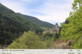 Archived image Webcam View towards castle Taufers in South Tyrol 13:00