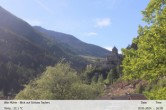 Archived image Webcam View towards castle Taufers in South Tyrol 15:00