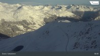 Archiv Foto Webcam Davos: Jakobshorn (Blick Brämabüel) 07:00