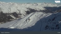 Archiv Foto Webcam Davos: Jakobshorn (Blick Brämabüel) 09:00