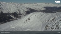 Archiv Foto Webcam Davos: Jakobshorn (Blick Brämabüel) 11:00