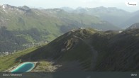 Archiv Foto Webcam Davos: Jakobshorn (Blick Brämabüel) 07:00