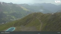 Archiv Foto Webcam Davos: Jakobshorn (Blick Brämabüel) 11:00