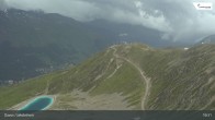Archiv Foto Webcam Davos: Jakobshorn (Blick Brämabüel) 17:00