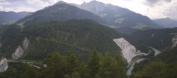 Archiv Foto Webcam Rheinschlucht 13:00