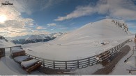 Archiv Foto Webcam Davos: Strela Pass Schatzalp 07:00