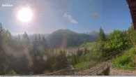 Archiv Foto Webcam Davos: Bergstation Schatzalp Bahn 07:00