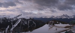 Archived image Webcam Panorama Ski Lake Louise 04:00