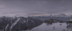 Archived image Webcam Panorama Ski Lake Louise 07:00