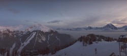 Archived image Webcam Panorama Ski Lake Louise 17:00