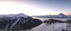 Archiv Foto Webcam Panorama Lake Louise 07:00