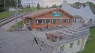 Archived image Webcam Rigi Ski Resort - Bahnhöfli restaurant 05:00