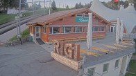 Archived image Webcam Rigi Ski Resort - Bahnhöfli restaurant 19:00