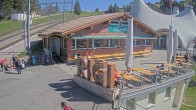 Archived image Webcam Rigi Ski Resort - Bahnhöfli restaurant 09:00